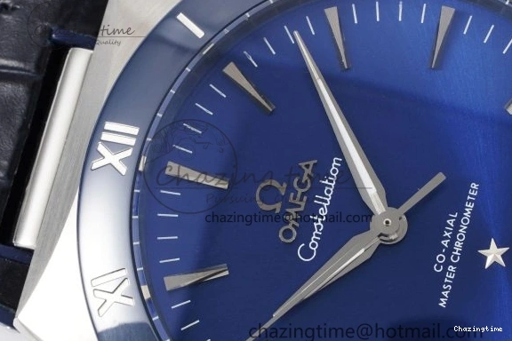 0114 Constellation Blue Ceramic SS 8F 1:1 Best Edition Blue Dial on Blue Gummy Strap A TravelReady 7800